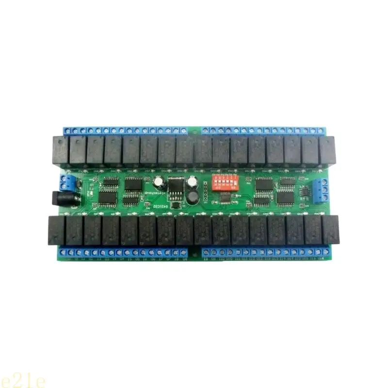

E21E 12 В 32-канальный промышленный модуль с протоколом RS485 Modbus для ПЛК светодиодного освещения для домашней безопасности