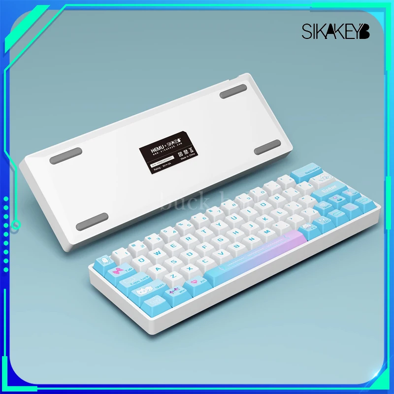 

Проводная Механическая клавиатура SIKAKEYB HEMU HM66, 8K, игровая клавиатура с магнитным переключателем RT, 0,01 мм, клавиатура Valorant аксессуары для геймеров