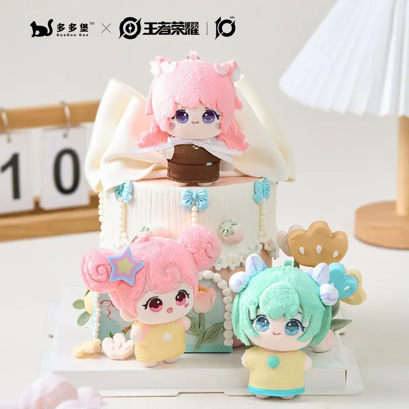 10 cm Autentyczny Król Świata Periferyjny Wisiorek Lalka Yao Lan Cai Wenji Brelok Zawieszka do Torby Akcesoria Pluszowe Zabawki Breloczek