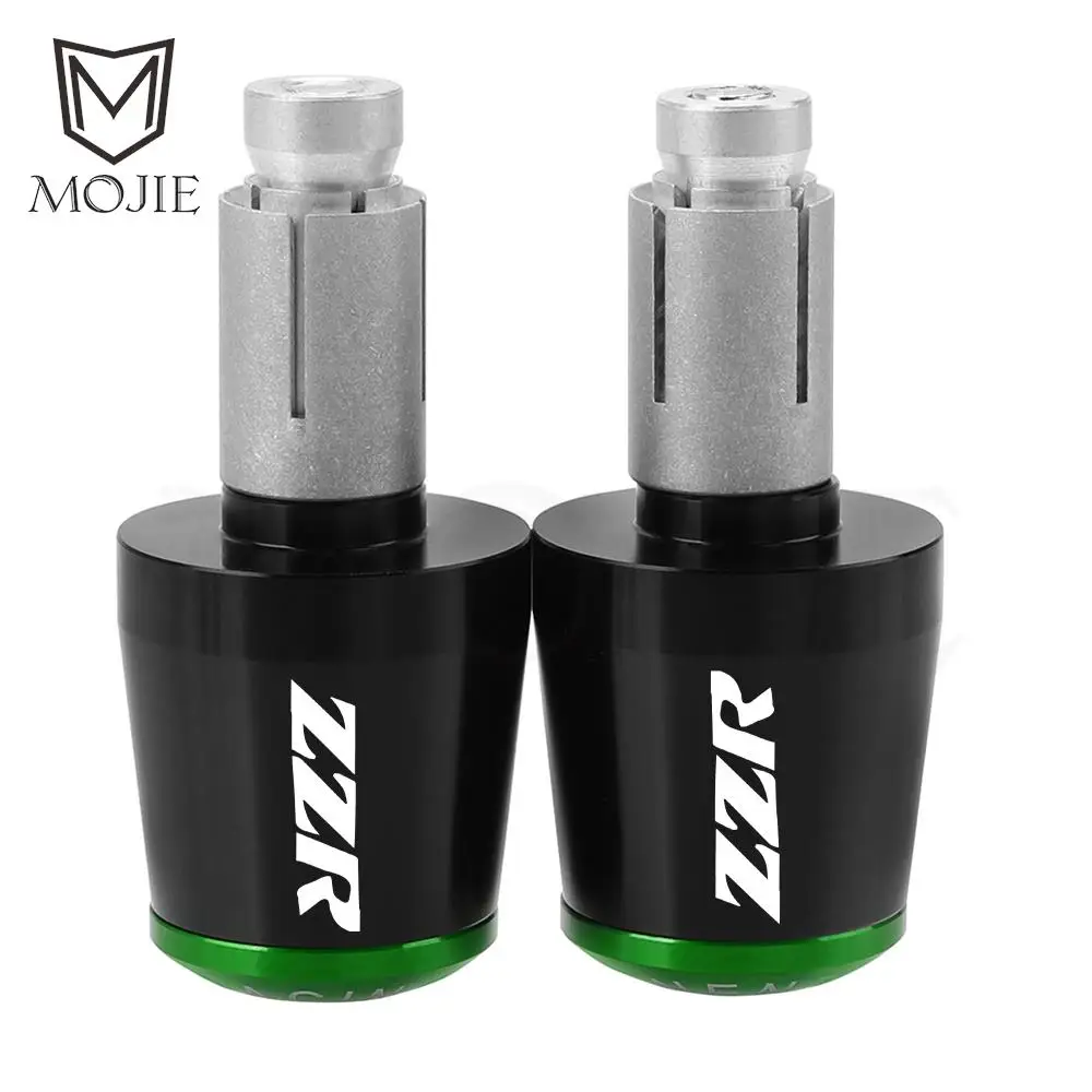 Motorräder Lenker Griffe Kappe Gewicht Teile Anti Vibration Slider Stecker Enden FÜR KAWASAKI ZZR ZZR 1200 2002 2003 2004 2005