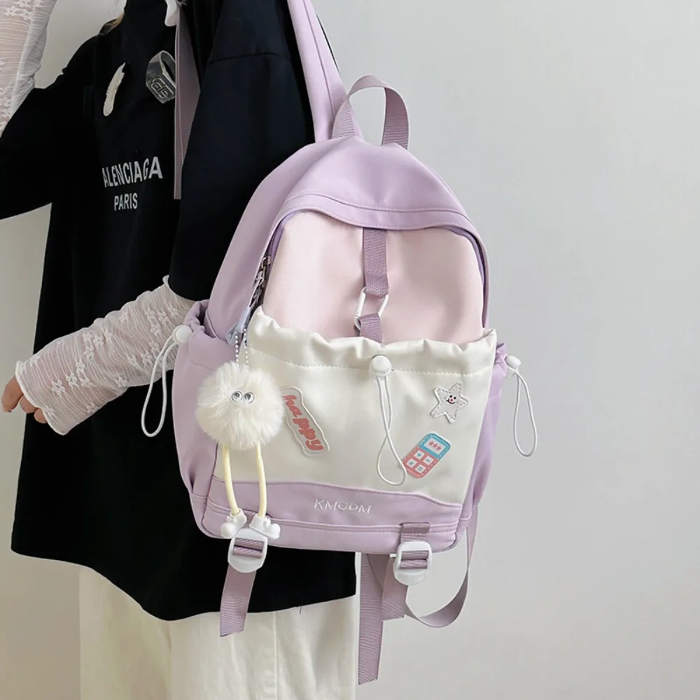 

School Bag, Girls, College Students, ElementaryStudents, NewGirls Junior Large-capacity High Students, Backpack, Multi-function