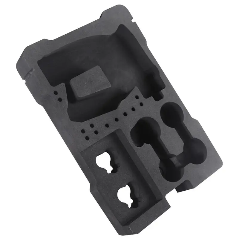 JHD EVA Liner Insert Cut Foam Organizer For 2505-22 M12 Fuel Installation Drill For 48-22-8435 Packout Tool Box