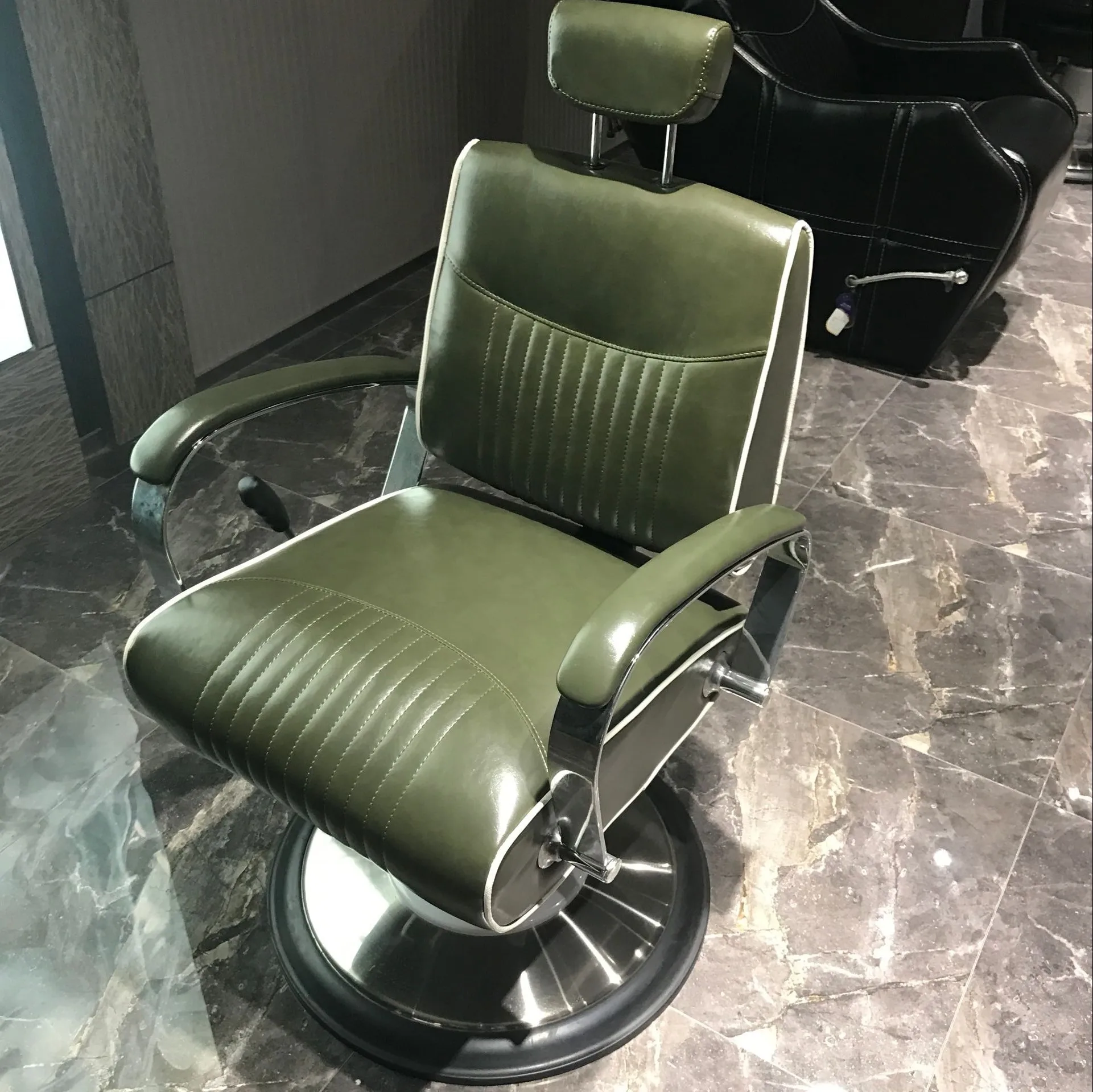 High-end hair salon special cutting lift can be put down barber shop perm and dyeing chair