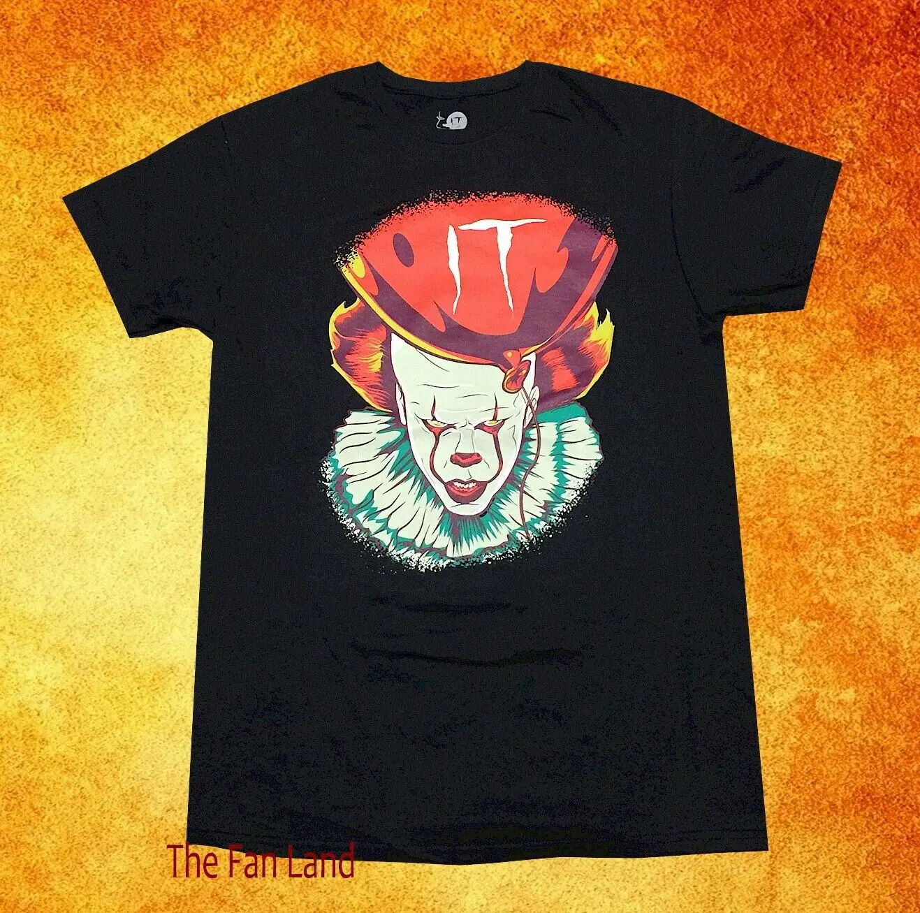 

New IT Stephen King Mens Vintage Throwback T-Shirt