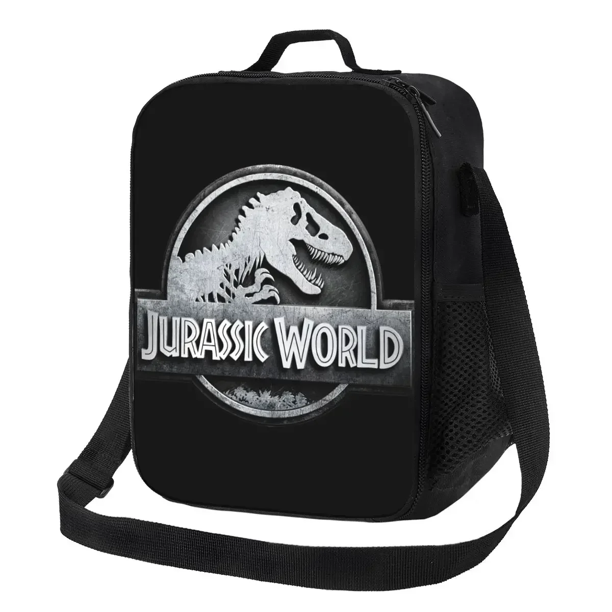 

Jurassics Park Resuable Lunch Box for Leakproof Dinosaur Print Thermal Cooler Food Insulated Lunch Bag Kids School Children