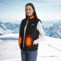 OEM Manufacturer Winter Unisex Men Usb Rechargeable Electric Heater Jacket Heating Warming Thermal Heated Vest