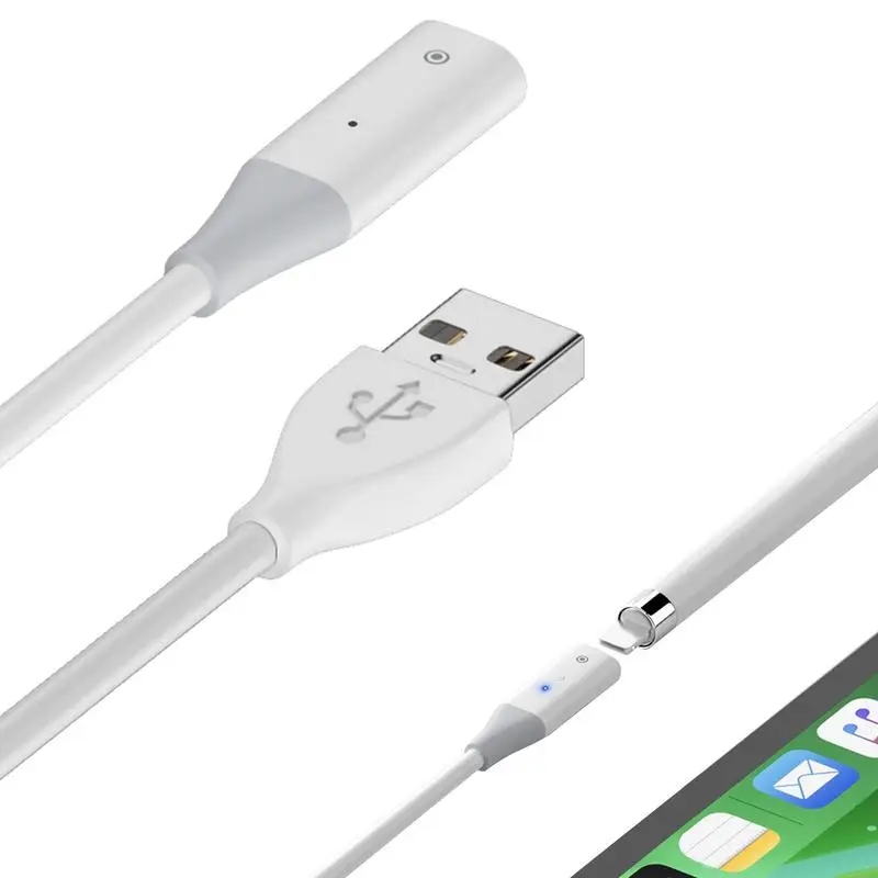 USB Convertor Female-Male Charging Cable For IPad Air Mini Pro Tablet Stylus Pen For Apple Pencill 1 Adapter