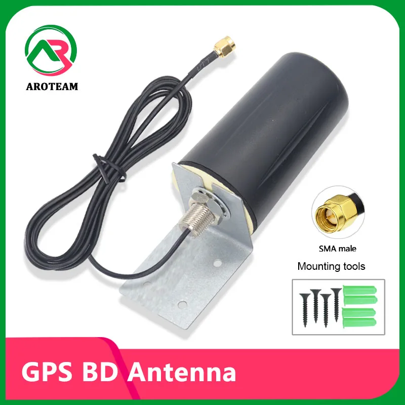 

Long Range GPS BD High Gain 28dbi Omni Cabinet Antenna 1575.42Mhz 1561Mhz Outdoor Waterproof Aerial For Signal Boost SMA