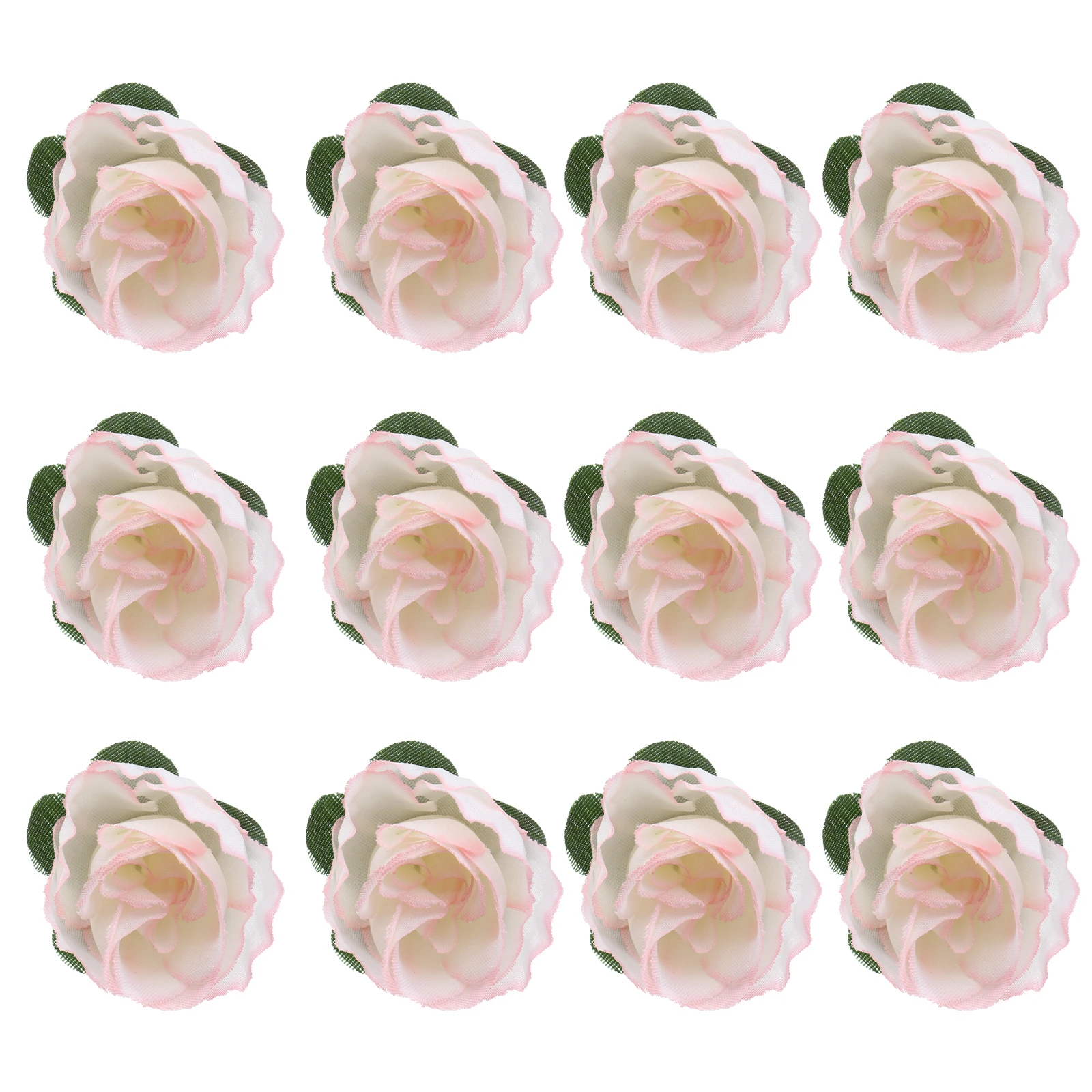

50pcs Artificial Rose Heads Silk Fabric Pink Flowers Wedding Decoration Reusable 3cm Roseheads for Event Floral ArrangementsRose