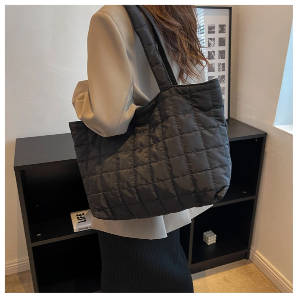 

Large-Capacity Women's Tote Bag Versatile Shopping Commuting Single-Shoulder Hand-Carry Cross-Border Bag