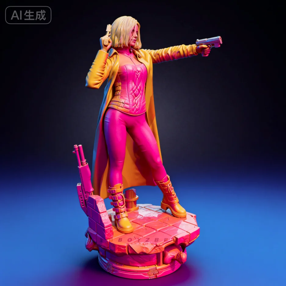 

Высота человека, 50 мм, 75 мм, комплект модели из смолы, самостоятельная сборка и цветная (3D-печать) TD-7566/3D