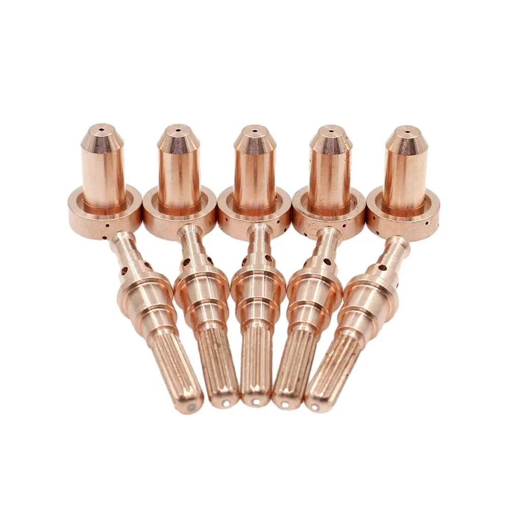 

10pcs 9-8211 WSP-10008 Plasma Cutter Tip Nozzle 80A Electrode 9-8215 WSP-10000 For SL60 SL100 Torch Plasma Cutting Machine Torch