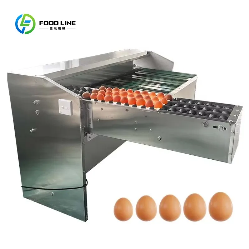 5-Grade Egg Sorting Machine Weight Size Grader For Fresh & Salted Duck Eggs