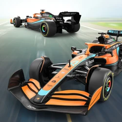 1:24 Scale 2022 F1 McLaren MCL36 Alloy Diecast Car Model Toy Formula Racing Drift Cars Toys Model Collection for Adult Children