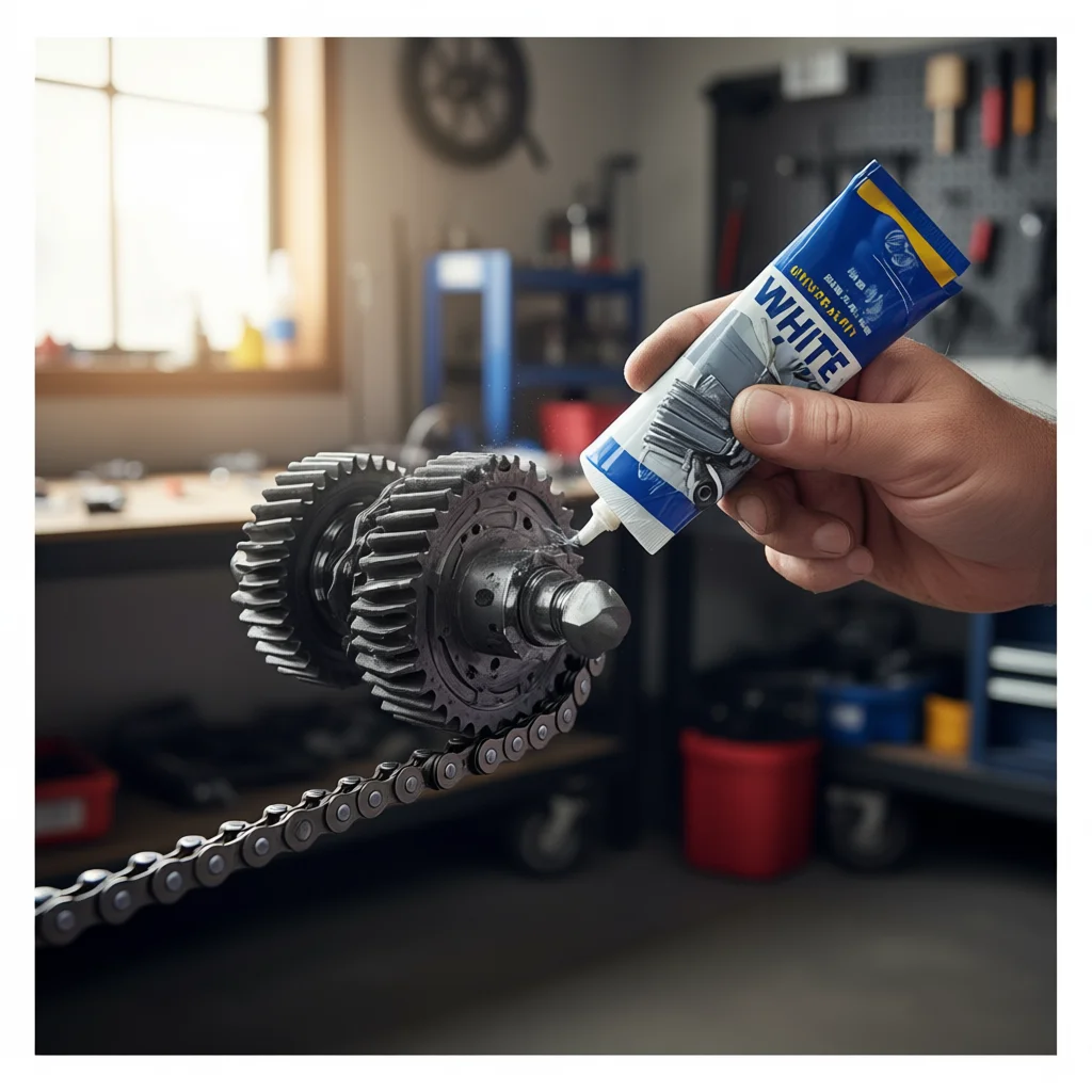 White Grease Lithium High-Temperature Resistance Vehicle Lube Auto Gear Lubricating Cream automotive lithium-based grease