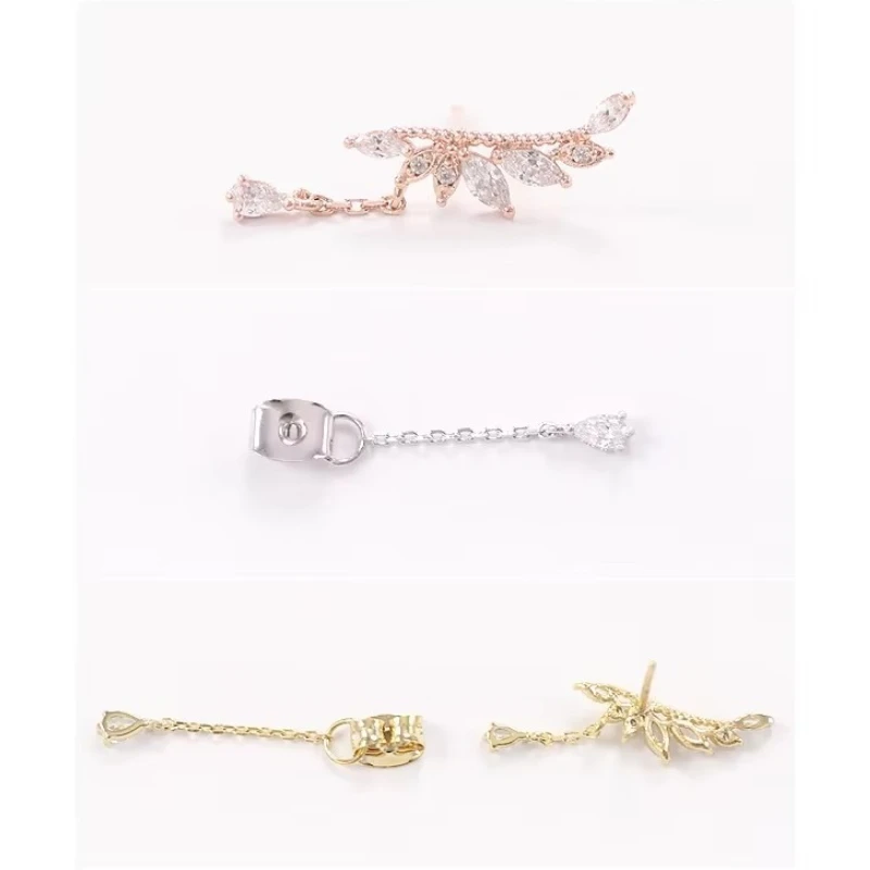 New Hot Fashion 925 Sterling Silver angel Earrings for Women Girls Gift Fashion Statement Jewelry korean earrings