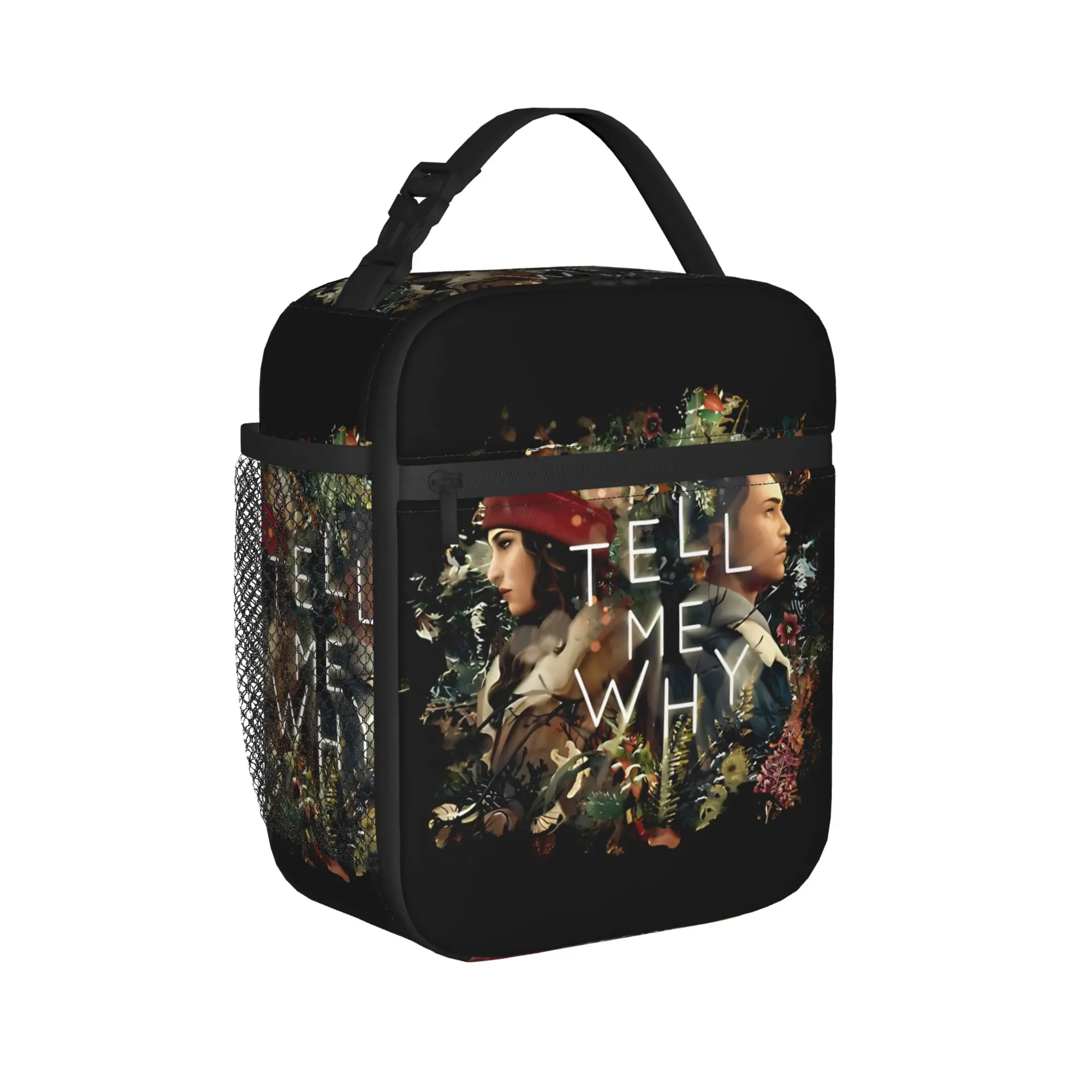 Life Is Strange Tell Me Why Insulated Lunch Bag Portable Game Meal Container Thermal Bag Tote Lunch Box Office  Outdoor Food Bag