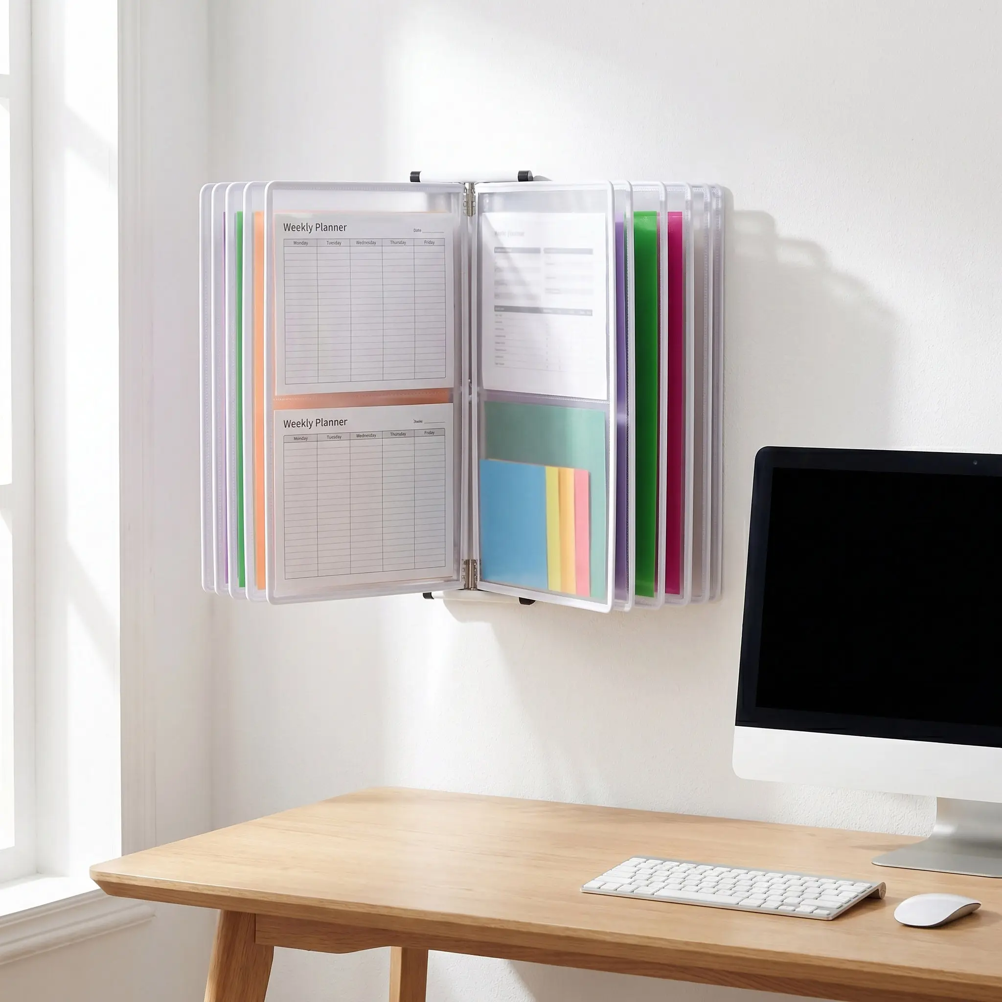 wall-mounted-10-page-flip-file-folder-display-system-for-a4-paper-sheets-office-home-document-organization-clear-plastic-wall