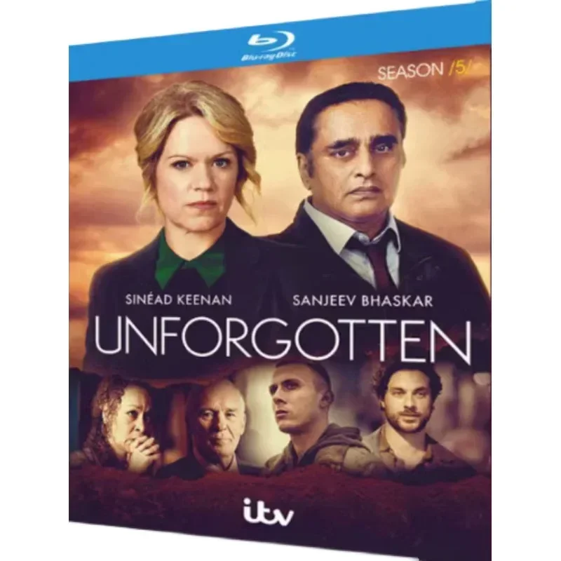 BD Blu-ray High Definition British Drama Unforgotten Seasons 1 to 5 Complete Series 6 Disc Box Set Collection