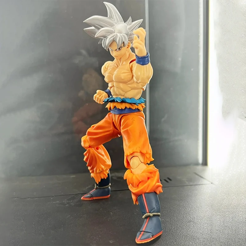 Bandai Dragon Ball Son Goku Ultra Instinct -Toyotaro Edition Action Figure Son Goku SHF Figuarts Collection Model GK Toys Gifts