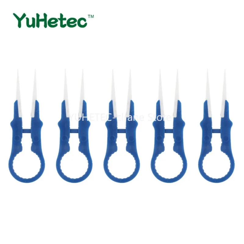 Yuhetec-Pinças de Nylon e Cerâmica, Ferramenta Anti-corrosão, Resistente a Alta Temperatura, DIY Wire, Reconstruindo RBA RDA Tanque RDTA