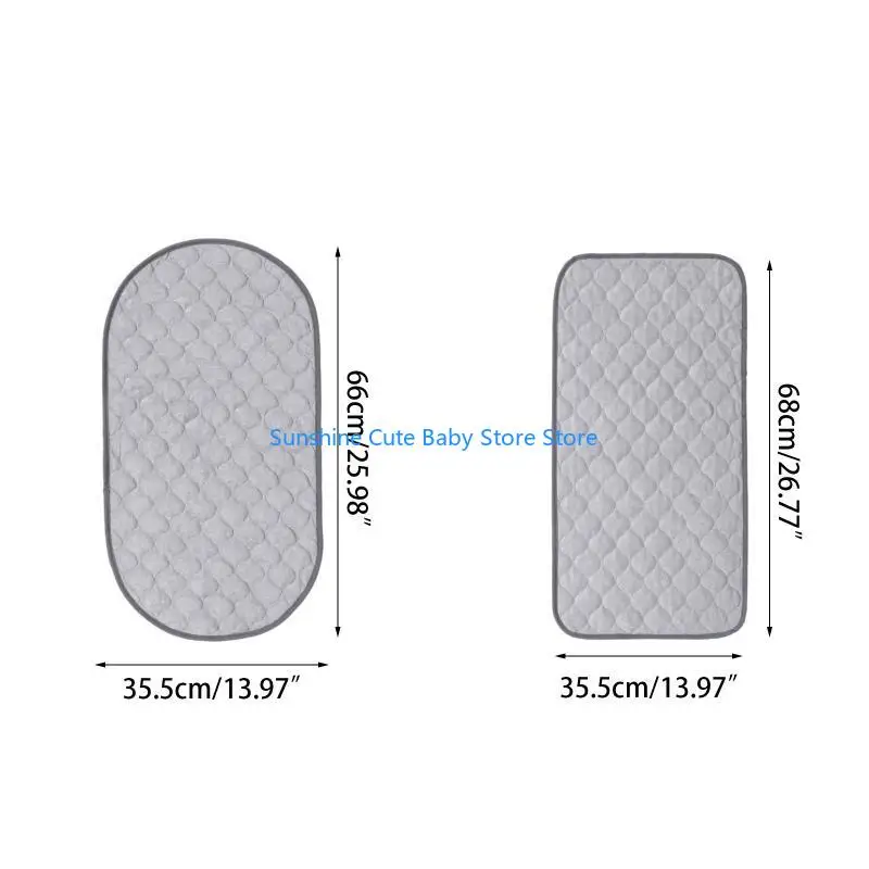 C5AF Động Tấm Lót Thay Tã Chống Thấm Nước Cho Bé Thay Thảm Du Lịch Thay Tã Tấm Có Thể Tái Sử Dụng Cho Ngoài Trời Trong Nhà