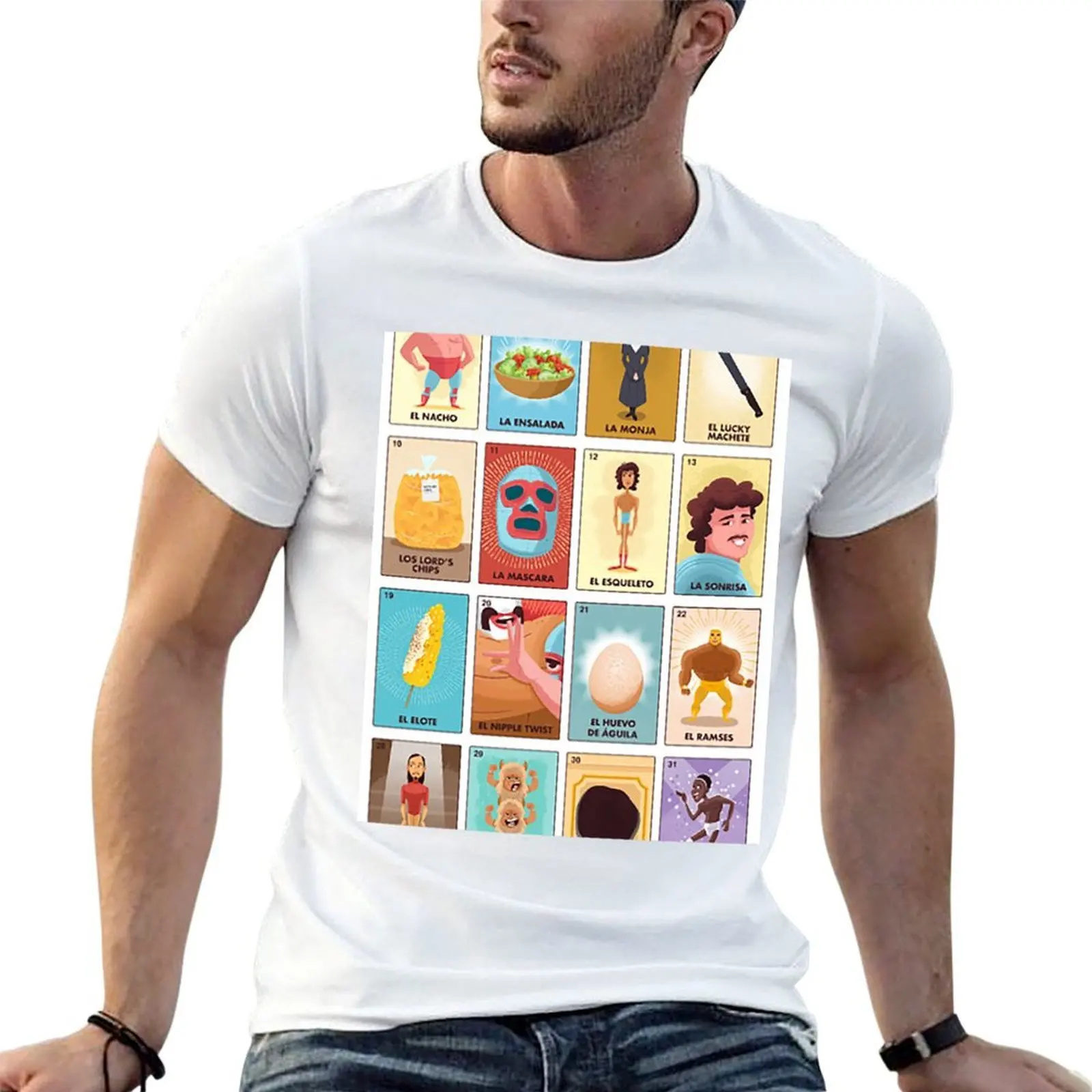 Nacho Libre T-Shirt t shirts designer t shirts for man graphic funny t shirts for man cotton funny T-shirt