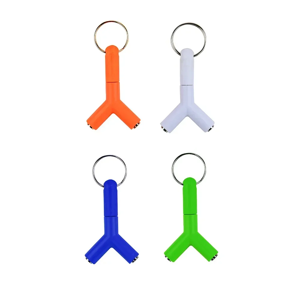 Divisor de áudio y macho para 2 fêmeas m/f 3.5mm, adaptador de cabo estéreo para fone de ouvido, celular, pc mp3 mp4