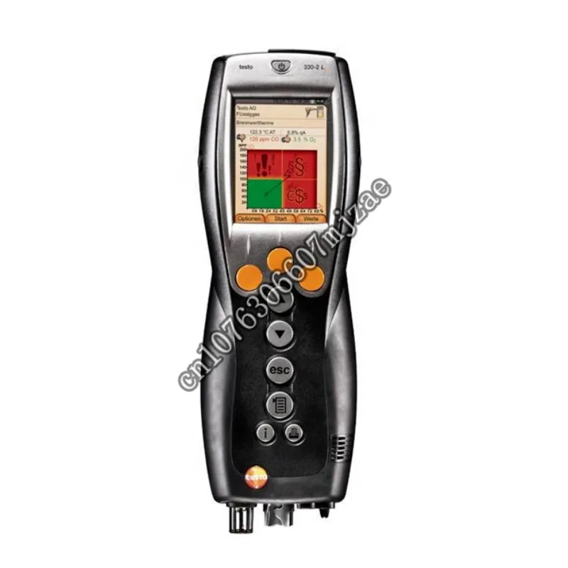 Testo 330-2 LL Testo 320 Order-Nr. 0563 3220 75 Flue Gas Analyzer For Co O2 And Co2 Gas Leakage Detector