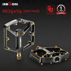 Jawbone 2023 MTB Pedals Bicycle Flat Pedals Ultralight Aluminum 9/16