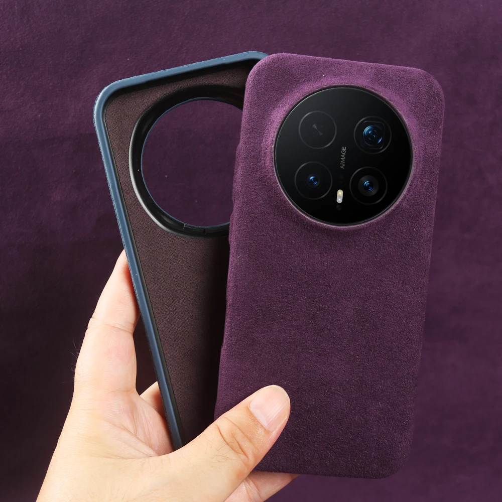 For Alcantara Magsafe Phone Case for Honor Magic8 Lite Magic7 Magic 8 Pro Air 7 6 5 9 Pro Max X9C X9d X70 Back Cover Fur Case