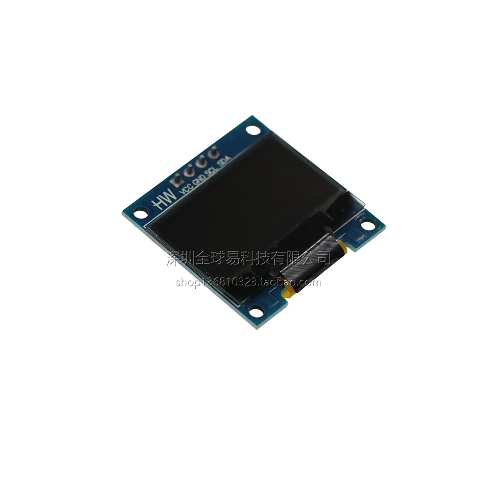 0,96 pulgadas OLED SSD1306 blanco/azul/amarillo 128X64 IIC I2C módulo de pantalla serie 12864 placa de pantalla LCD para Arduino