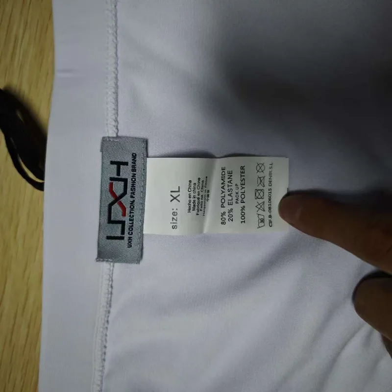 2026 real shot men's seaside beach hot spring swimming pants simple UXH