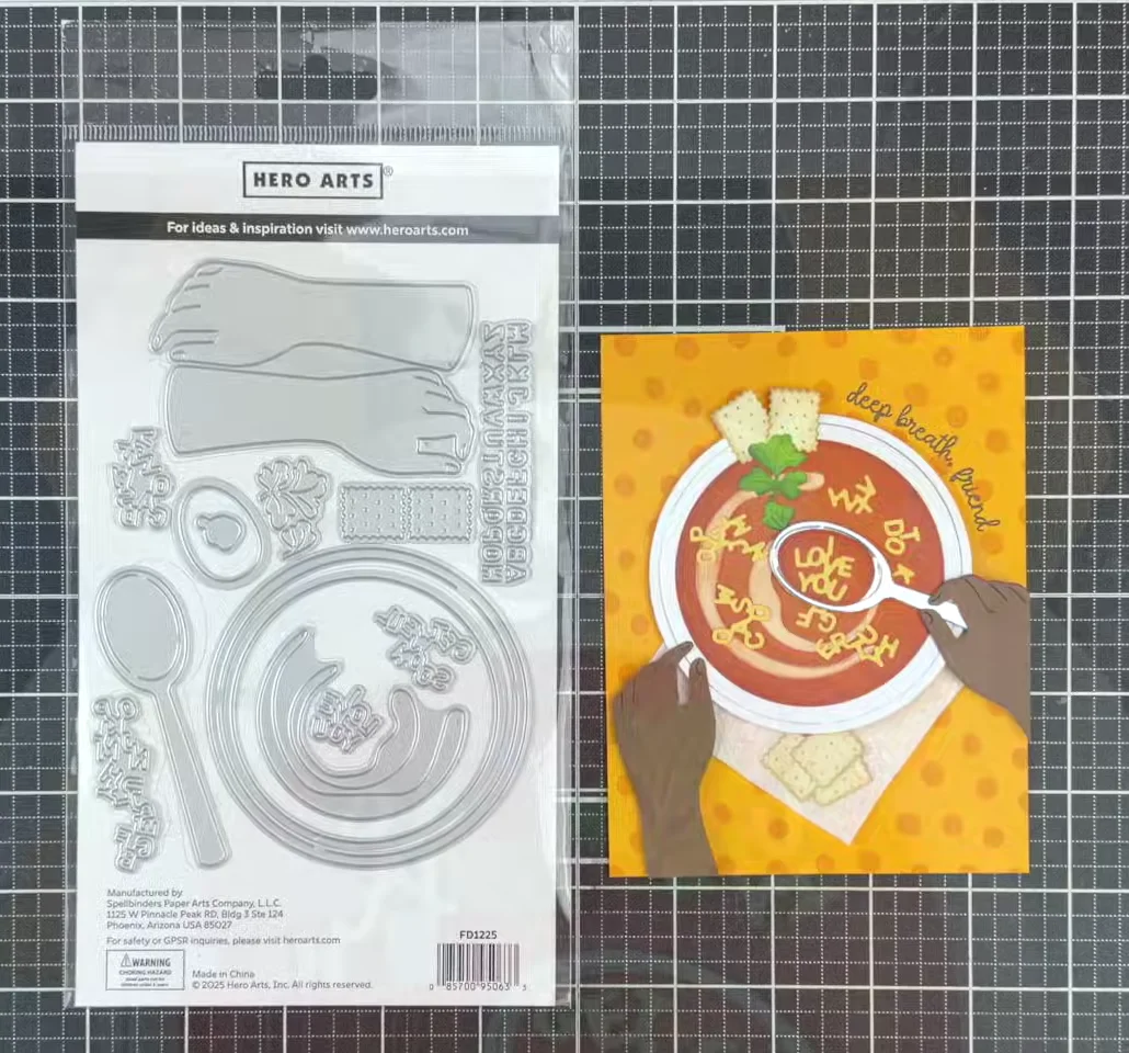 Handgefertigte Stempel, Metall-Stanzformen, Sammelalbum, Tagebuch, Dekoration, Schablone, Prägevorlage, DIY-Grußkarte, handgefertigt, 2025, neu