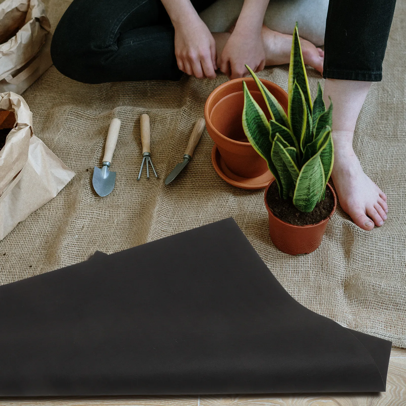 

1Set Absorbent Capillary Mat for Self Plant System Indoor Outdoor Automatic Device Potted Plants Garden