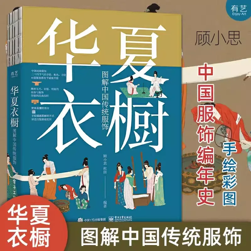 

Иллюстрация китайской традиционной одежды в гардеробе Huaxia Gu Xiaosi как носить ханьфу в традиционной китайской культуре популярии