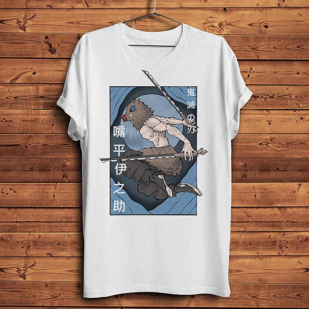 Tsugikuni Yoriichi Tanjirou Zenitsu Inosuke funny anime t-shirt men casual unisex streetware Kimetsu no Yaiba gift tee