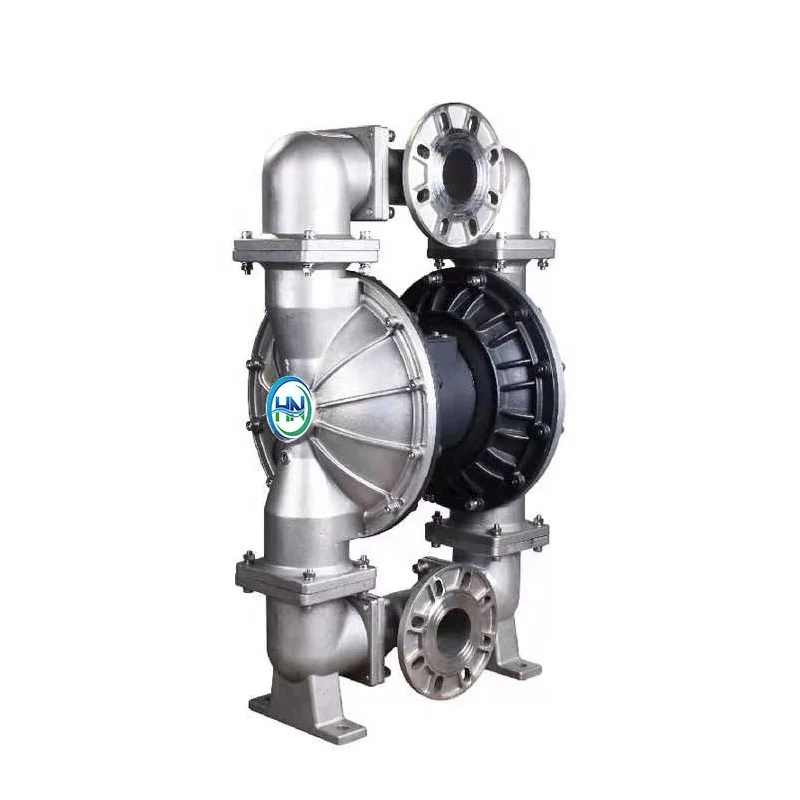 

5 inch stainless steel 304/316l QBY125 diaphragm pump manufacturer, detergent, epoxy, heavy oil pneumatic diaphragm pump