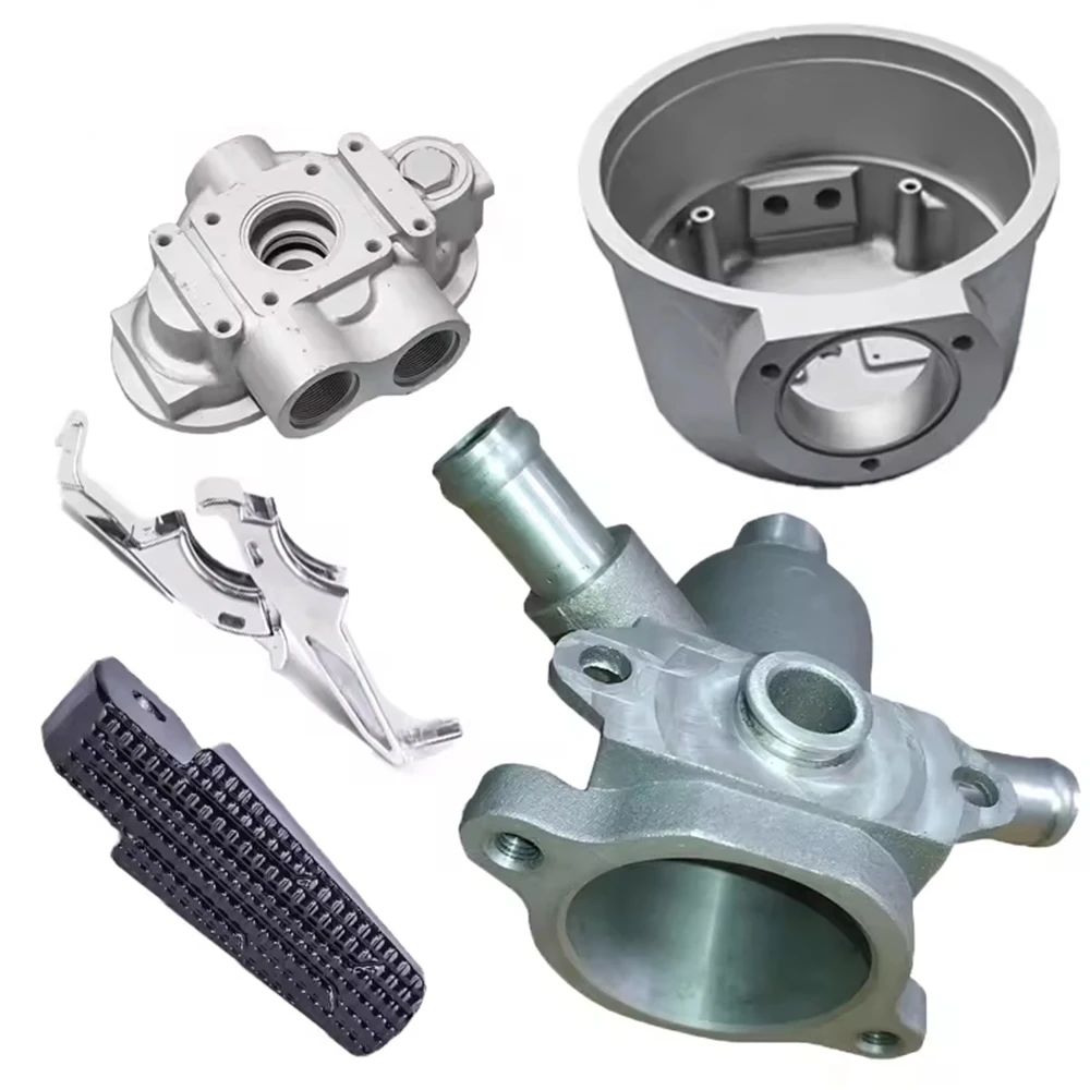 

Custom Die-Cast Aluminum Alloy CNC Machined Aluminum Alloy Gears/Flanges/Support Brackets Precision Mechanical Transmission 3d