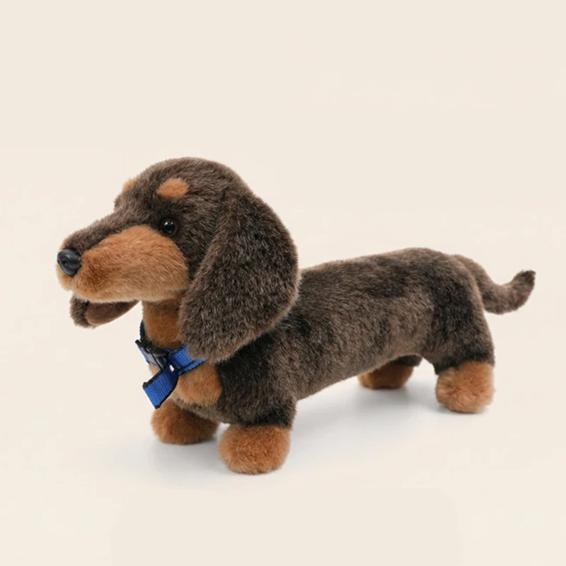 New Long Dog Plush Toy High-Quality Dachshund Dog Doll Soft Simulation Puppy Stuffed Pet Toy Home Decor Gift Model Ornament - view 6