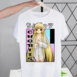 Chobits Chi Men's Tshirt Cute Printing Shirt Mens Fashion T-Shirt For Men Casual Tops Short Sleeve