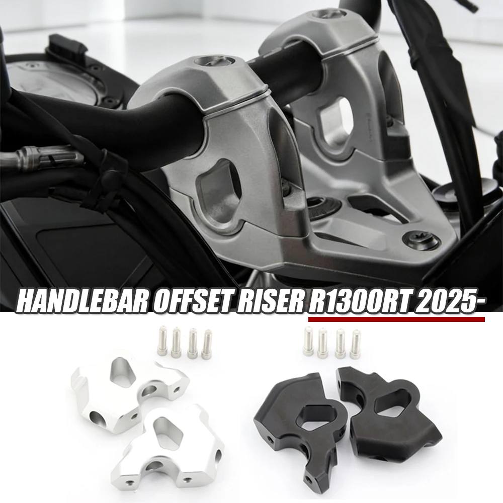 Handlebar Offset Riser R 1300RT GS1300 ADV Accessories Lifting Handlebar Clamp Extend Adapter For BMW R1300 RT R1300GS ADVENTURE