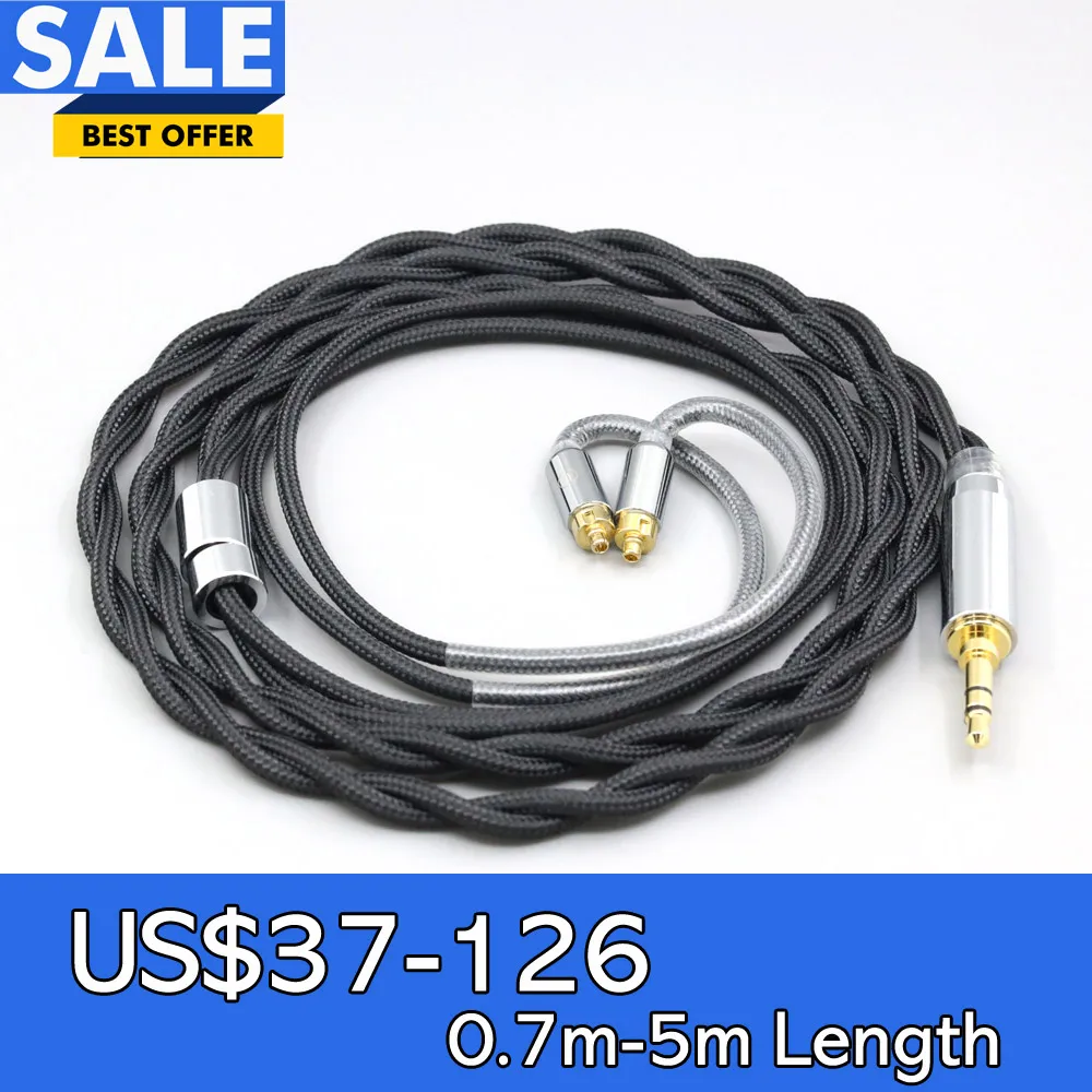 

Nylon 99% Pure Silver Palladium Graphene Gold Shield Cable For Dunu dn-2002 LN008291