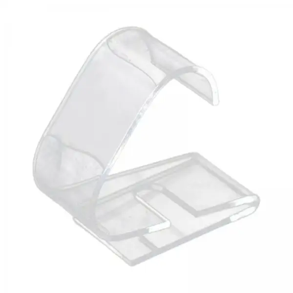 Clear Acrylic Wristwatch Stand Jewelry Display Rack Organizer Single Watch Holder Stable Structure for Dresser Retail Countertop