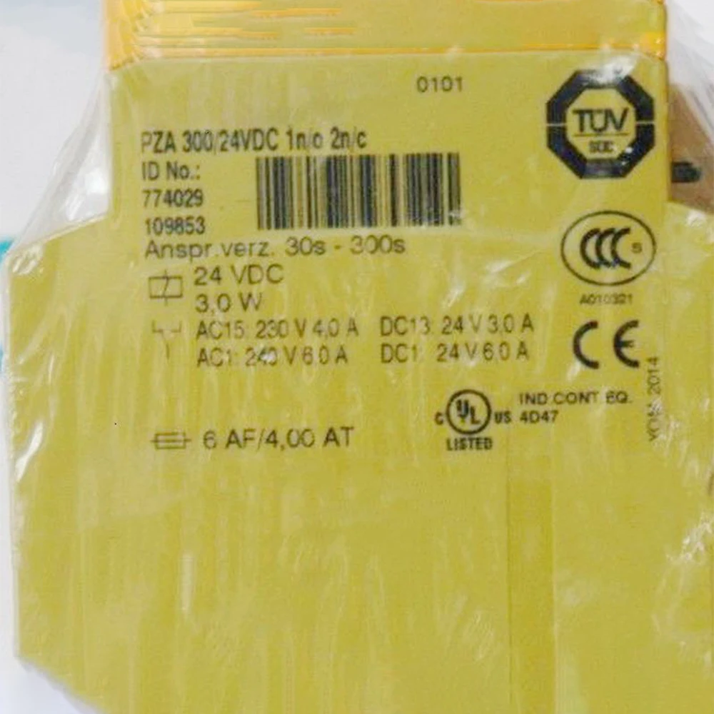 New for Pilz PZA 300 774029 24V Safety Relay Module in Box High Quality