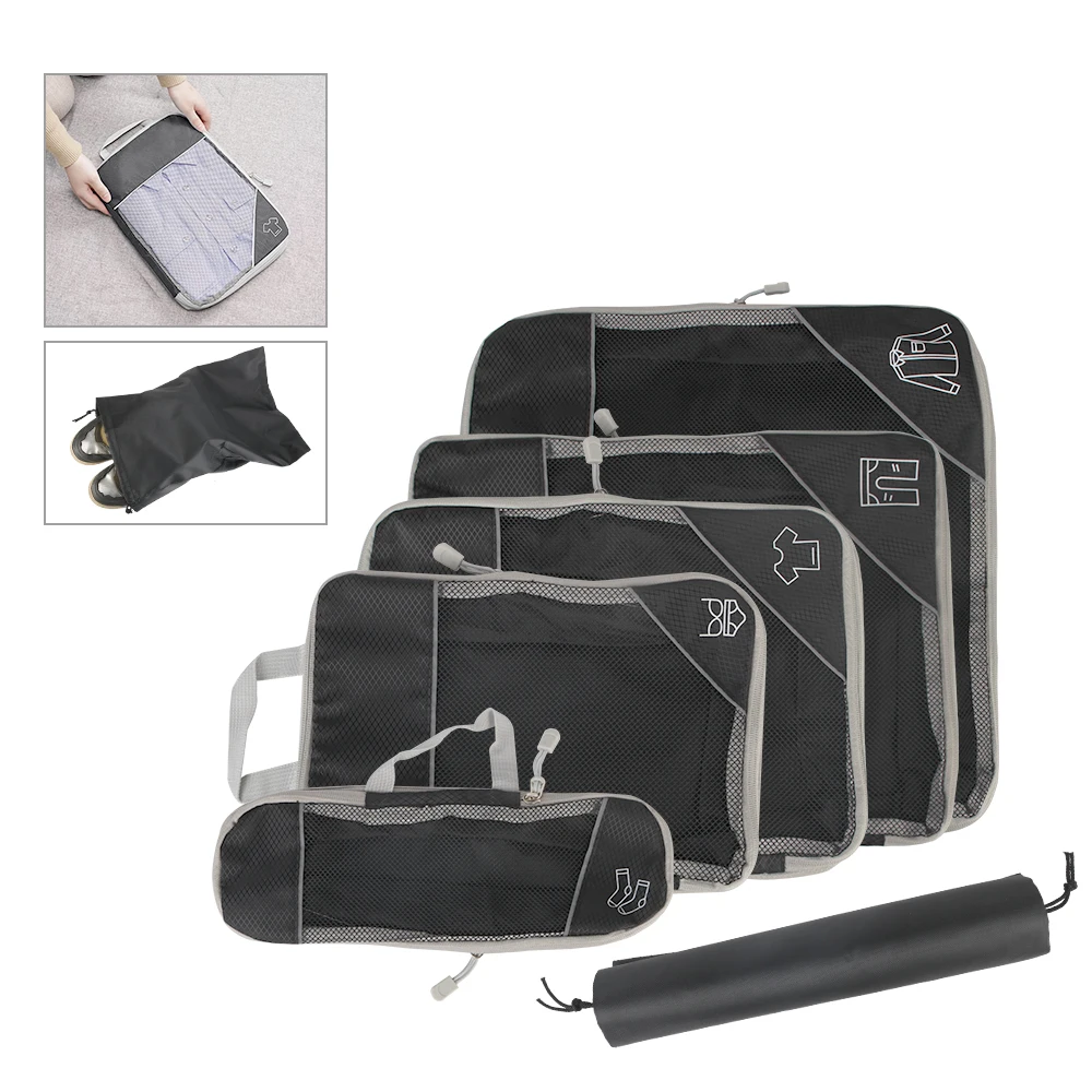 Travel Compression Packing Cubes (6-piece)