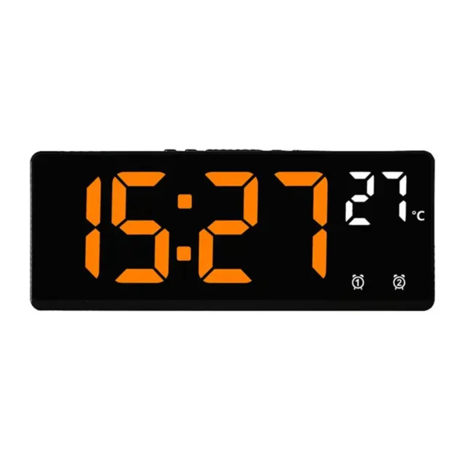 Voice Control Digital Alarm Clock Teperature Snooze Night  Desktop Table Clock 12/24H Anti-disturb Funtion  Clocks Watch