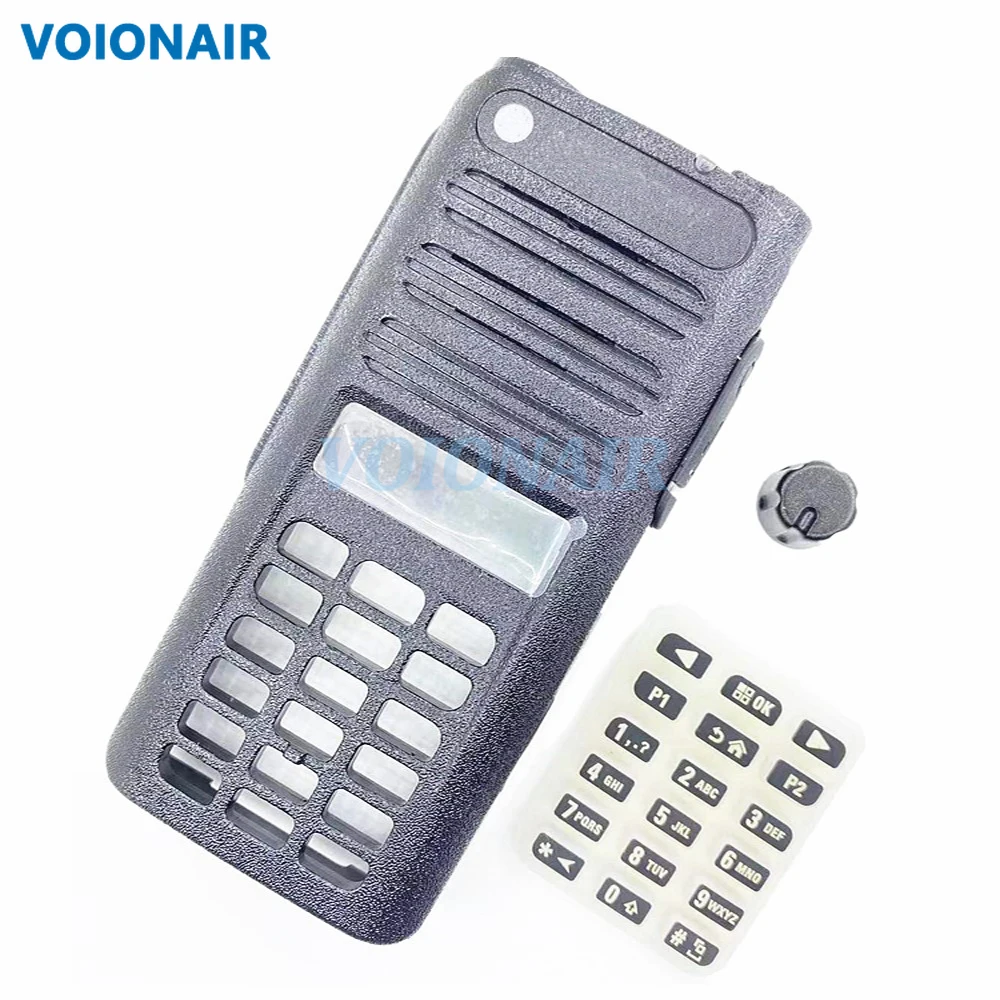 

VOIONAIR черный корпус Чехол передняя крышка + ручки + пылезащитный чехол для Motorola XiR C2660 портативная рация аксессуары