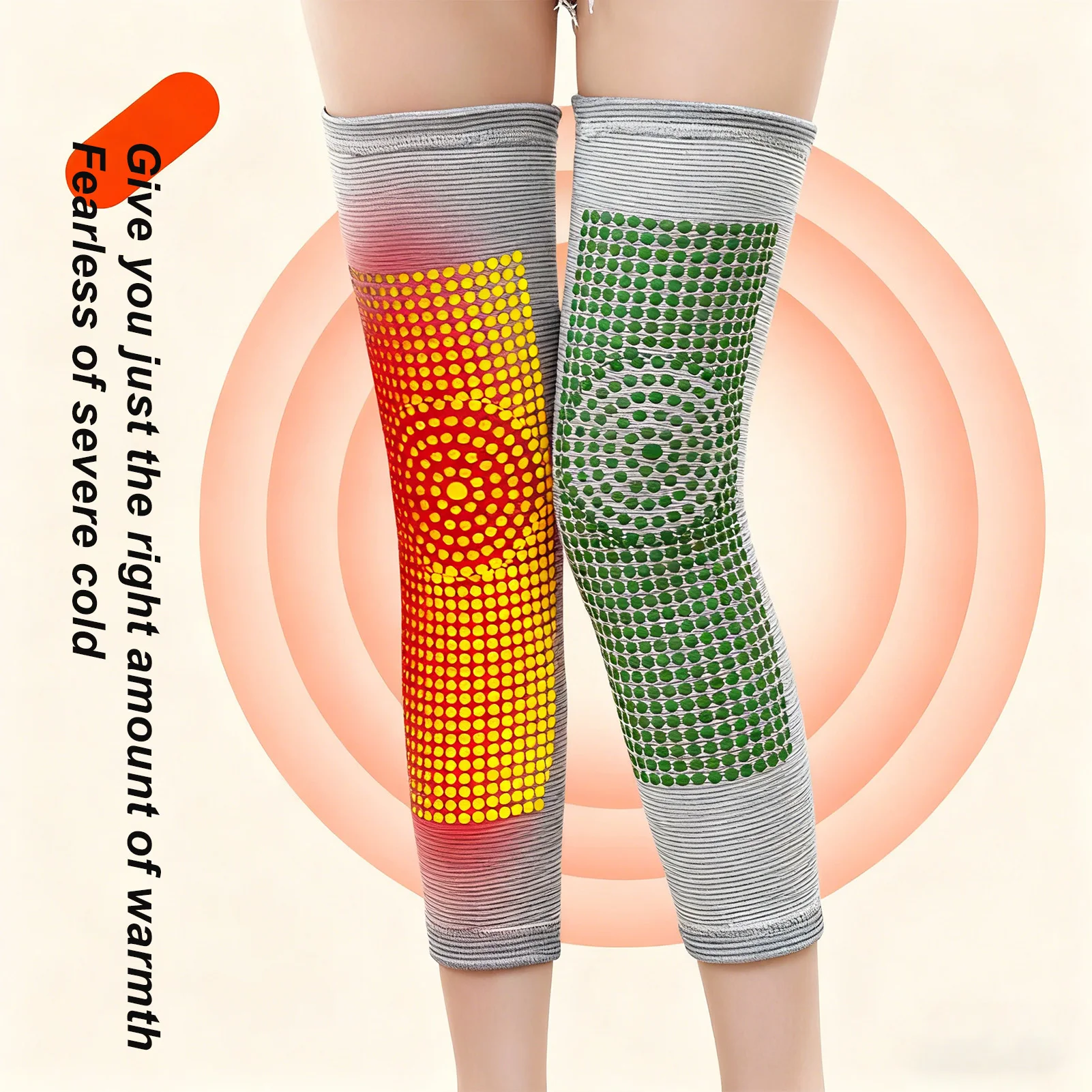 الشتاء الدافئة منصات الركبة الشيح ساخنة الركبة العزل غطاء الساق للرجال النساء الرياضة في الهواء الطلق الدراجات اللياقة البدنية المعدات الدافئة #3