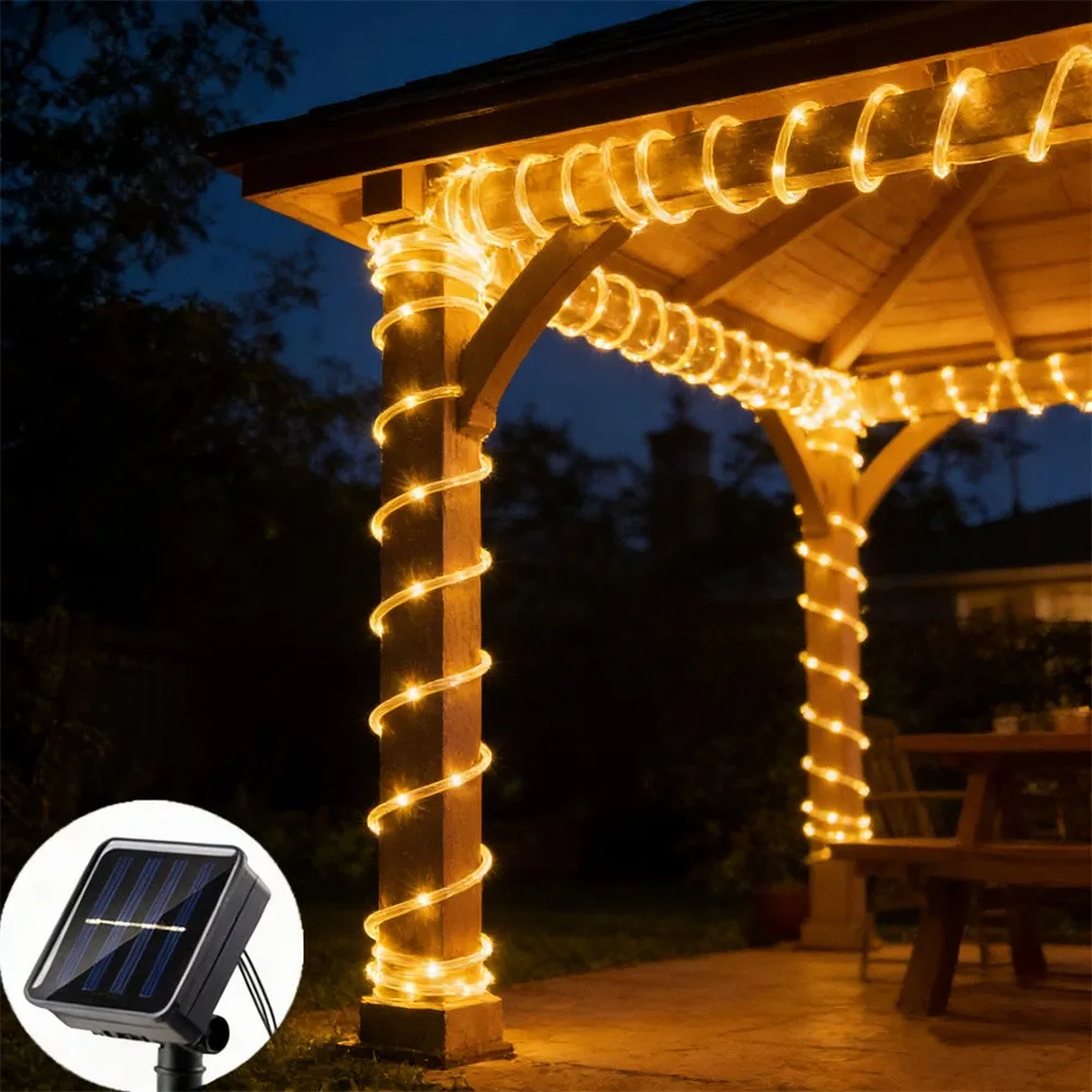 Led Solar Rope Tube…